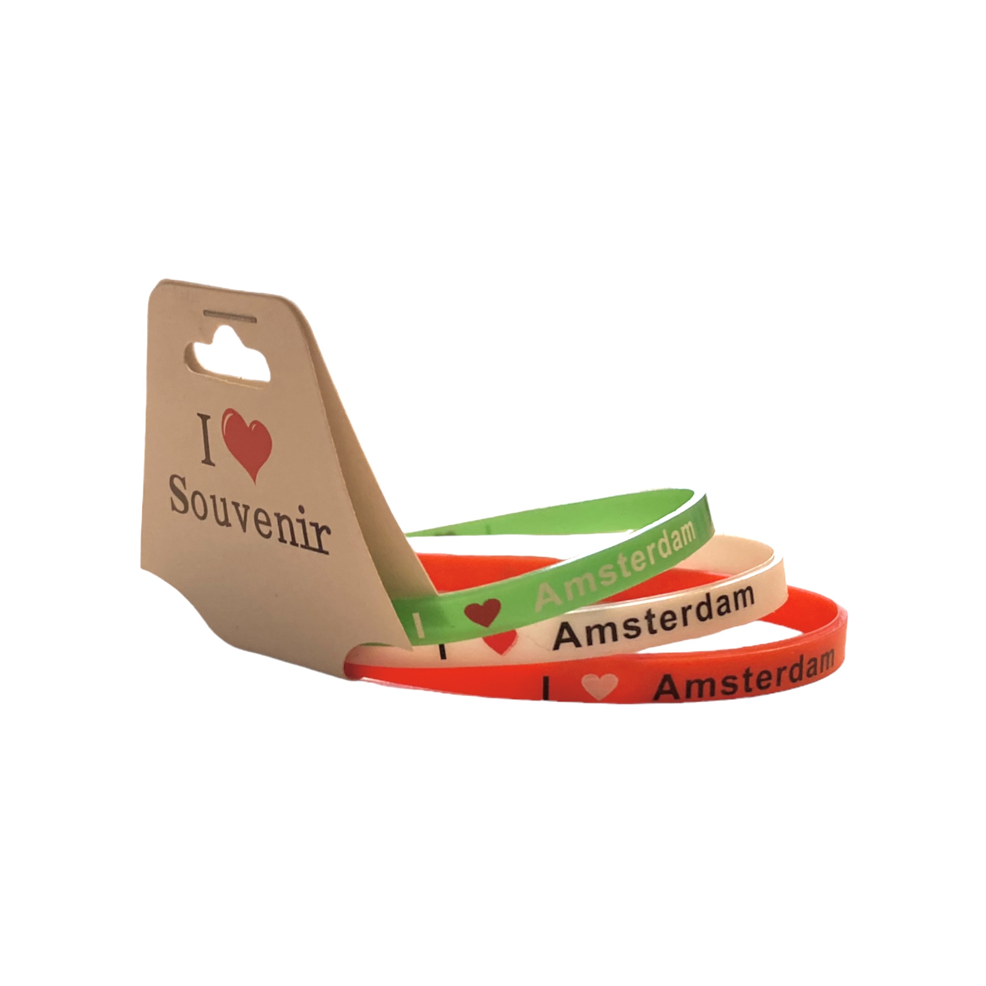 Bracelet Amsterdam, thin 3 colours