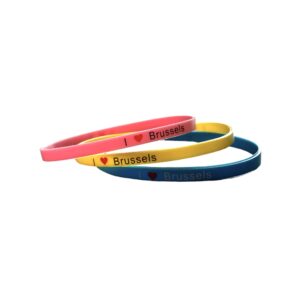 Bracelet Brussels, thin 3 colours