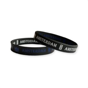 Bracelet Amsterdam 2 sides written